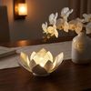 2er Set LED Solarleuchte, Lotusblume, D 27,6 cm Bild 4