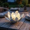 2er Set LED Solarleuchte, Lotusblume, D 27,6 cm Bild 2