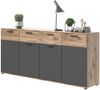 Sideboard Tomaso in Eiche und grau 200 cm Bild 4
