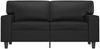 vidaXL 2-Sitzer-Sofa Schwarz 120 cm Kunstleder 359412 Bild 3