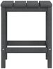 vidaXL Garten Adirondack-Tisch Anthrazit 38x38x46 cm HDPE 318642 Bild 5
