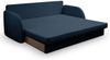 Selsey 'Diego' 3-Sitzer-Sofa mit Schlaffunktion und Bettkasten, dunkelblau, ca. 90 x 221 x 91 cm Bild 3