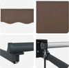 vidaXL Manuelle Gelenkarmmarkise mit LEDs Taupe 3425705 Bild 5