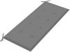 vidaXL Gartenbank mit Auflage 120 cm Massivholz Akazie 3063769 Bild 5