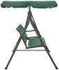 vidaXL Hollywoodschaukel Grün 170 cm Textilene und Stahl 363323 Bild 3