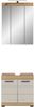 Badezimmer-Set >Scout< in Evoak Oak / Kaschmir - 60x191x34cm (BxHxT) Bild 2