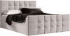 AX LIVING Boxspringbett 180x200 mit Bettkasten Ambusio in Beige Bild 2