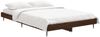 vidaXL Bettgestell ohne Matratze Braun Eiche 120x190 cm Holzwerkstoff 832300 Bild 3