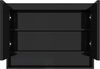 vidaXL Spiegelschrank fürs Bad 80x15x60 cm Glänzend Schwarz 331531 Bild 3