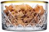 Pasabahce 96818 Timeless Golden Touch 3 teilig im Kristall-Design Retro Design - 2 Whisky Glas und 1 Kristall-Schale Bild 3