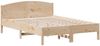 vidaXL Massivholzbett ohne Matratze 120x190 cm Kiefernholz 3301839 Bild 5