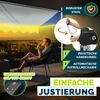 tillvex Klemmmarkise 300 cm Hellgrau mit LED mit Handkurbel Balkon | Balkonmarkise ohne Bohren | Markise UV-beständig & höhenverstellbar | Sonnenschutz wasserdicht Bild 5