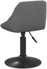 vidaXL Barhocker Dunkelgrau Samt [335317] Bild 5