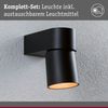 Paulmann 94821 LED Aussenwandleuchte Kimu insektenfreundlich Anthrazit IP44 Bild 3