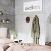 Umbra Hooks Flip Wandhaken, Aufhänger, Kleiderhaken, Kleideraufhänger, Garderobenhaken, 5 Haken, Holz, Natur, 318850390 Bild 2