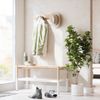 Umbra Hooks Flip Wandhaken, Aufhänger, Kleiderhaken, Kleideraufhänger, Garderobenhaken, 5 Haken, Holz, Natur, 318850390 Bild 3