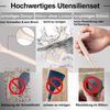 Terlulu Silikon-Kochgeschirr-Set Packung, Beige, 12-Teilig Bild 4