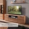 Wohnconcept TV-Board Donna TV-Unterteil (1 St), 2 türig, 1 Schubkaste,1 offenes Fach, Softclose Bild 2