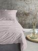 Irisette Feinbiber Bettwäsche Koala 155x220 Melange uni rosa rose 8544-60 Bild 2