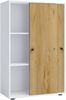 VCM Büroschrank Lona 919581 Weiß / Honig-Eiche B. 70 x H. 111 x T. 40 cm Bild 2