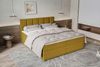 99rooms Boxspringbett Bergamo (Schlafzimmerbett, Bett), 140/160/180/200x200 cm, in Webstoff MALMO_NEW, mit Topper Bild 3