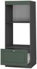 Mikrowellenschrank Fame-Line Grün-Gold Landhaus 60 cm offen Vicco Bild 4