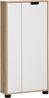 Schildmeyer Highboard Emmik 159447, weiß Eiche Dekor/weiß matt, 59,8 x 19,5 x 124 cm Bild 2