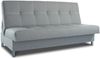 Schlafsofa Bella mit Schlaffunktion - 3 Sitzer Sofa, Couch mit Bettkasten, Bettsofa, Schlafsofa, Polstersofa (Grau (Inari 91)) Bild 2