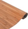 vidaXL Teppich Rechteckig Natur 80x500 cm Bambus 376793 Bild 4