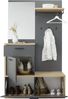 Kompaktgarderobe >Louis< in Dunkelgrau - 115x198x38cm (BxHxT) Bild 4