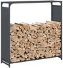 vidaXL Brennholzregal Anthrazit 90x28x90 cm Kaltgewalzter Stahl 864217 Bild 4