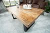 LebensWohnArt Couchtisch Massiver Couchtisch ARTE 100cm natural Mango-Holz Bild 3