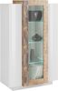 INOSIGN Vitrine Coro, Vitrine, Glasvitrine, Vitrinenschrank, Stauraumvitrine 3 Türen davon 1 Glastür, 9 Fächer, Doppeltiefe, Höhe 120,5cm Bild 2