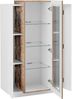 INOSIGN Vitrine Coro, Vitrine, Glasvitrine, Vitrinenschrank, Stauraumvitrine 3 Türen davon 1 Glastür, 9 Fächer, Doppeltiefe, Höhe 120,5cm Bild 3