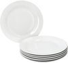 6x Tommy Speiseteller Ø26,7cm weiß Porzellan 6 Personen Essteller Bild 2