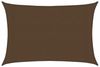 Sonnensegel, Sonnenschutz, Windschutz 160 g/m² Braun 3x5 m HDPE Bild 2