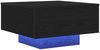 vidaXL Couchtisch Schwarz Eichen-Optik 55 x 55 x 31 cm Holzwerkstoff 862996 Bild 2
