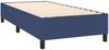 vidaXL Boxspringbett mit Matratze & LED Blau 80x200 cm Stoff 3138435 Bild 5