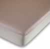 Traumhaft gut schlafen – Wasserundurchlässiges Spannbettlaken für Kinder und Erwachsene, Farbe: Taupe, Größe: 70 cm x 160 cm Bild 2