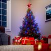 MONZANA® 80 LED Lichterkette mit 80 LED Eiszapfen blau Innen & Außen Weihnachten Eiszapfenlichterkette Weihnachtsdeko Bild 2