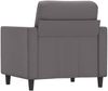 vidaXL Sessel Grau 60 cm Kunstleder 359325 Bild 5