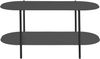 Couchtisch >Stig< in Schwarz, Metall - 100x45x50cm (BxHxT) Bild 2