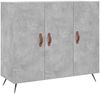 vidaXL Sideboard Betongrau 90x34x80 cm Holzwerkstoff 828080 Bild 2