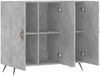 vidaXL Sideboard Betongrau 90x34x80 cm Holzwerkstoff 828080 Bild 5