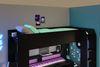 Parisot Hochbett Online1 in schwarz Gaming Bild 4