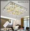 Euroton LED Deckenleuchte LED Kristalleuchten klare schöne Deckenleuchten mit Fernbedienung, LED fest integriert, Einstellbar, Sehr hochwertig und Schick Bild 5