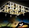 Euroton LED Deckenleuchte LED Kristalleuchten klare schöne Deckenleuchten mit Fernbedienung, LED fest integriert, Einstellbar, Sehr hochwertig und Schick Bild 2