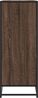 vidaXL Schuhschrank Eichen-Optik 75x38x97,5 cm Holzwerkstoff Metall 3300869 Bild 5