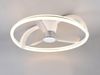 Trio LED-Deckenventilator mit Leuchte Stockholm Ø 73,5 x 23 cm warmweiß-kaltweiß weiß matt dimmbar Bild 3