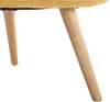 Vente-unique - LUOSTO Sessel Stoff Gelb - B 79 cm x H 83 cm x L 87 cm Bild 5